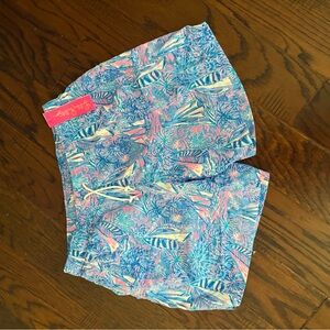 Lilly Pulitzer NWT size L men’s Swim trunks It’s a Sailibration